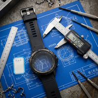 Ensemble de montres OEM ODM en gros, boîtier et bracelet étanches en TPU et plastique avec options personnalisables, pièces de montre