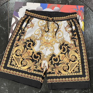 All'ingrosso poliestere di alta qualità personalizzato sudore uomo allenamento <span class=keywords><strong>Bandana</strong></span> tutto su stampa <span class=keywords><strong>Shorts</strong></span> spiaggia Plus Size pantaloncini da uomo - Product Image 3