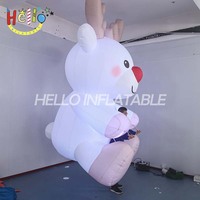 Costume gonflable personnalisé de 3 à 3,5 m de haut pour homme, idéal pour les défilés de Noël en extérieur