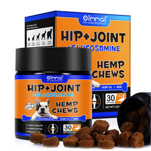 Vente en Gros de Compléments Alimentaires Naturels en Friandises à la Glucosamine pour Animaux de Compagnie 30 Bouchées Tendres à Mâcher au Chanvre pour la Santé des Hanches et des Articulations des Chiens - Product Image 6