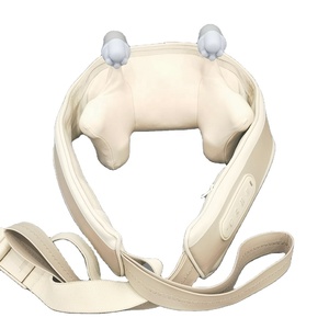 Nuevo Masajeador Eléctrico Portátil para <span class=keywords><strong>Cuello</strong></span> <span class=keywords><strong>y</strong></span> <span class=keywords><strong>Hombros</strong></span>, Rodillo Amasador Shiatsu con Calor - Product Image 1