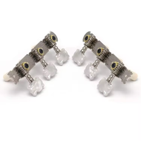 3 on a Plate Classical Guitar Machine Heads String Tunning Pegs Key Guitar Tuning Keys with Single Hole