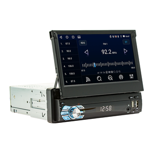 Автомагнитола BQCC 1 DIN с 7-дюймовым выдвижным HD-экраном, Carplay, WIFI, <span class=keywords><strong>GPS</strong></span>, Android 13, 4/64 ГБ, Mirror Link, AUX, USB-C, SDK - Product Image 5