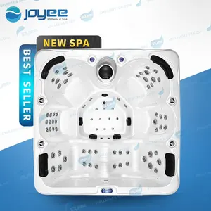 JOYEE चीन एसपीए आपूर्तिकर्ता सस्ती कीमत स्पा 6 व्यक्तियों स्नान स्पा आउटडोर उपयोग गर्म टब के साथ बिक्री के लिए