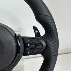 Tay lái bọc da màu đen M hiệu suất cho BMW F30 F31 F10 F32 F33 F39 F80 F82 F87 e84 e83 2 3 5 Series X1 X2 X3 X4 X5 X6 - Product Image 3