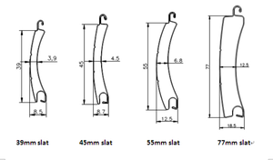 Accessori per Porte a Serranda Avvolgibile da 39mm Design Europeo Moderno, Serratura Pivotante in Alluminio per Finestre con Garanzia di 1 Anno - Product Image 6