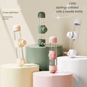 Vogelkooi Accessoires Automatische 220Ml 280Ml Hangende Vogel Water Dispenser Drinker Voor Papegaai Naald Drink Buis Waterfles - Product Image 2