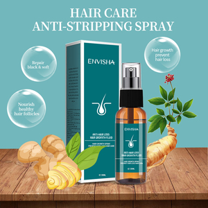Tratamiento profesional para el cabello para hombres y <span class=keywords><strong>mujeres</strong></span>, suero para la pérdida y el crecimiento del cabello con Spray de jengibre, extrafuerte, uso diario - Product Image 4