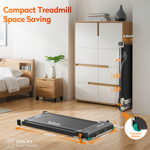 Chúng Tôi Cổ 2-Sided Đi Bộ Pad Điện Nhà Tập Thể Dục Cardio Đào Tạo Tim mạch Tập Thể Dục Máy Massage Chân Bàn - Product Image 2