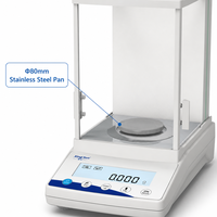 Balance analytique JA603 600g 0.001g, balance numérique haute précision, matériau plastique, calibration externe, laboratoire professionnel