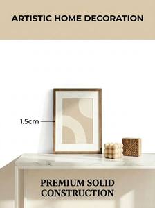 Cornice Fotografica Sottile in MDF Certificata FSC per Dimensioni Personalizzabili, Nera, Bianca, Naturale, 5x7, 6x8, Set da 3 - Product Image 5