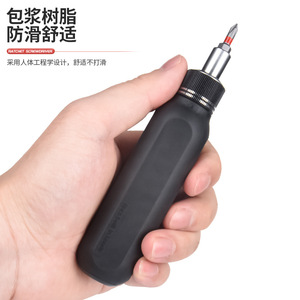 Ratchet <b>Screwdriver</b> Set 115pcs Cross Phillips Bit Interchangeable Anti-Slip Handle Matte Finish Diy Tool Kit - Product Image 1