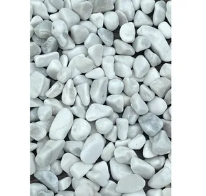 High quality white pebbles Top quality tumbled stone pebble for garden landscape decoration outdoor pebble stone