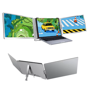 14インチFHDデュアルスクリーン拡張液晶モニターポータブルラップトップスマートゲームトリプルスクリーンディスプレイコンピュータモニター - Product Image 3