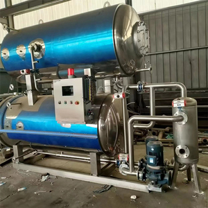 Autoclave de autoclave de alta presión personalizado, sistema de alarma controlado por PLC de acero inoxidable 304, nuevo proceso de esterilización automática de alimentos - Product Image 4