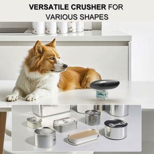 Automatic Can Opener for All Can Sizes Smooth Edge Magnetic Design Hands Free Kitchen Gadget & Food Safety <b>Battery</b> Operated Easy - Product Image 6