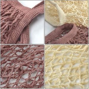 กระเป๋าผ้าฝ้ายออร์แกนิค 100% ขายดี ใช้ซ้ำได้ เป็นมิตรกับสิ่งแวดล้อม พร้อมเชือกผูก สำหรับใส่ของช้อปปิ้ง ใส่ผัก ใส่ของตลาด  รับสกรีนโลโก้ - Product Image 2