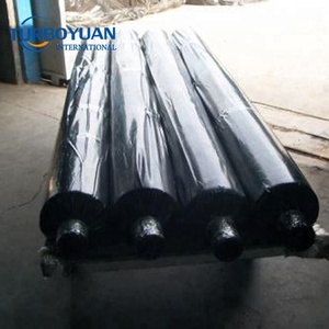 Rollos de Plástico HDPE PE Negro, Lámina de Polietileno de 500 Micras de Espesor, Películas de Barrera de Vapor para Construcción con Servicio de Corte - Product Image 6