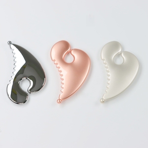 Nuovi Prodotti: Massaggiatore Gua Sha in Metallo per Viso, per Alleviare il Dolore e Rilassare i Muscoli - Product Image 1