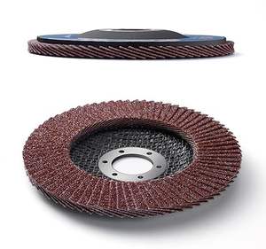 20 pièces-ensemble 200 pièces-carton 4-1/2x7/8 pouces 40/60/80/120 grains T29 disques à lamelles en aluminium paquet de 20 meuleuses d'angle - Product Image 4