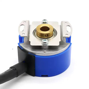 Encodeur rotatif Tamagawa Fa-Coder 2500P4 L6 5V, encodeur optique incrémental à montage sur bride avec câbles - Product Image 2
