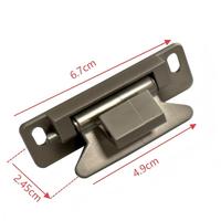 Vente en gros Nouveau RV Accessoires Modification Boucle de verrouillage Yacht Maison Cabinet Porte Tiroir Serrure cachée Armoire externe Tiroir Loquet