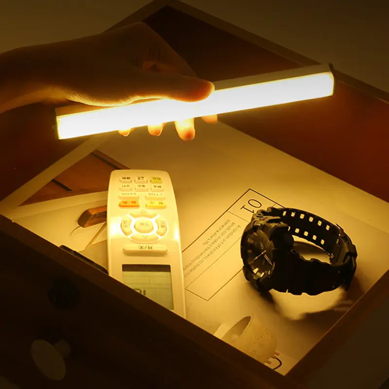 2020 LED Nachtlicht Bewegungs sensor Wireless USB Wiederauf ladbare 210 300mm Schlafzimmer Dekor Licht detektor Wand dekorative Lampe