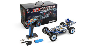 Modèle de voiture de désert électrique sans balais à quatre roues motrices, télécommandée, en alliage, à l'échelle 1:12, jouet de mode tout-terrain - Product Image 2