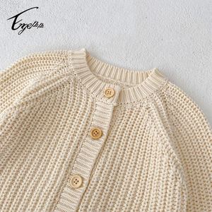 Cardigan à manches longues pour bébé, vêtements en tricot pour bébé, pull en tricot tendance pour nouveau-né, vêtements pour bébé fille - Product Image 5