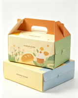 Boîte à macarons personnalisée, pliable, avec fermeture magnétique, écologique, en matériaux recyclés, portable, pour la pâtisserie, boîte à biscuits, boîte à cadeaux, mignonne