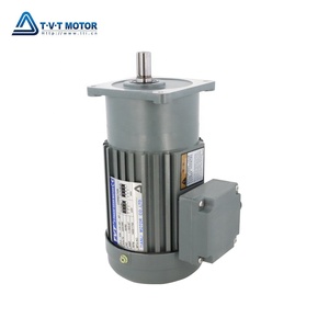 <span class=keywords><strong>Motorreductor</strong></span> Trifásico de 1/4 HP 200W 380V con Eje de 18mm y Caja Reductora Vertical para Maquinaria de Empaquetado Automática - Product Image 1