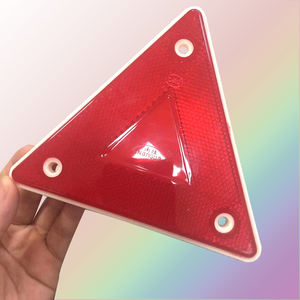 Yüksek kaliteli orijinal üçgen reflektör işareti ışıkları yeni araba ışık aksesuarları yarı römork kamyon için sıcak satış - Product Image 5