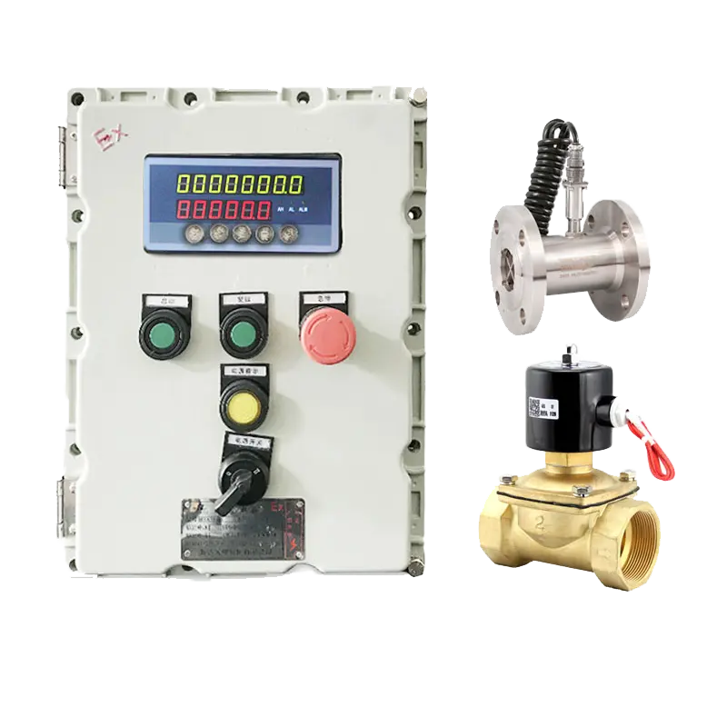 Vloeibare Controle Hydraulische Flow Meter Indicator Olie Sensor Elektronische Diesel Brandstofverbruik Flow Meter Voor Tanker Lossen