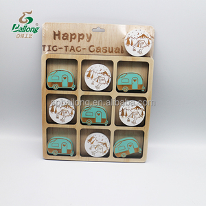Gioco del Tris in Legno Fatto a Mano con Design Animale Personalizzato, Stile Rustico Decorativo - Product Image 6