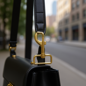 ILAN Metallo 40mm x 66mm Colore Oro Per Cinghia Borsa - Product Image 2