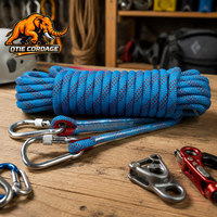 Corde de sécurité d'escalade statique en polyester pour la descente en rappel, l'arboriculture, les balançoires, les sauvetages, les évacuations, l'alpinisme, les spéléologies, les urgences
