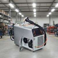 Machine de découpe et de soudage au laser à fibre portative 3-en-1 JINGZHUN 700W/800W, respectueuse de l'environnement, garantie 3 ans, neuve