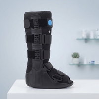 Botte de marche pneumatique médicale personnalisée, étanche, avec protection pour la cheville, soutien pour les entorses, chaussures orthopédiques