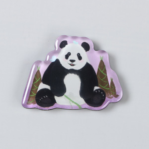 Pegatinas magnéticas <span class=keywords><strong>con</strong></span> logotipo de refrigerador de Metal personalizado de alta calidad, pintura permanente duradera para hornear, figura esmaltada, personajes de dibujos animados - Product Image 4