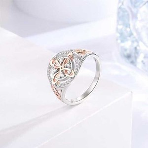 <span class=keywords><strong>Anillo</strong></span> <span class=keywords><strong>de</strong></span> Compromiso para Mujer, Diseño Exclusivo con Circonita, Baño <span class=keywords><strong>de</strong></span> Rodio sobre Tungsteno, Elegancia Versátil, Estética <span class=keywords><strong>de</strong></span> Alta Gama - Product Image 1