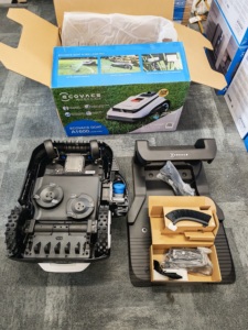 Cortacésped Robótico ECOVACS GOAT A1600 LIDAR PRO, 32V, Inalámbrico, con Cuchilla Rotatoria para Mulching, Sistema de Navegación Dual LiDAR - Product Image 5