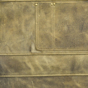 Delantal de cuero ajustable de primera calidad con logotipo personalizado para Taller de cocina Delantal de chef unisex - Product Image 2