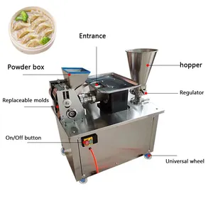 Máquina Automática Comercial De Alimentos De Novo Tipo Dumpling Samosa Spring Roll Machine Dumpling Machine