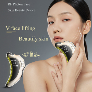 Logotipo personalizado eléctrico Gua Sha herramienta de masaje raspado galvánico cuerpo <span class=keywords><strong>Facial</strong></span> Gua Sha masajeador microcorriente vibración masaje muscular - Product Image 2