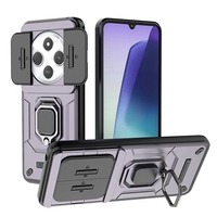 Casing penutup belakang kasar dudukan mobil, untuk Redmi 14C/13/Turbo 3/Note 14, untuk iPhone 16 Promax Armor