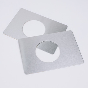 Placa de reparación de cerraduras de puertas, adhesivo universal de acero inoxidable 201 para puertas de seguridad de oficinas y apartamentos - Product Image 2