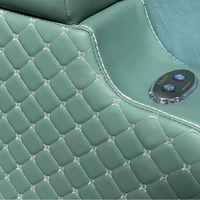 Fauteuil de massage inclinable en cuir PU de haute qualité avec trou pour le visage, table de massage des pieds, lit de réflexologie plantaire pour spa