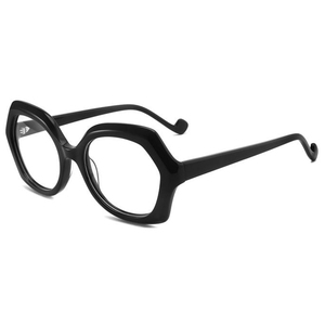 Occhiali da vista retrò di alta qualità da donna acetato <span class=keywords><strong>multicolore</strong></span> occhi di gatto occhiali da lettura blu nero occhiali da lettura alla moda grande <span class=keywords><strong>occhio</strong></span> - Product Image 2