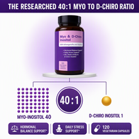 OEM ODM Myo Inositol D Chiro Inositol  Ratio Complément Alimentaire en Capsules Soutien Nutritionnel Bien-être Féminin Marque Privée