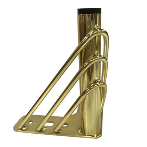 Patas de Muebles Luye Hardware, Doradas, 15cm, 18cm, 20cm, Metálicas, Cónicas, para Gabinetes y Sofás - Product Image 2